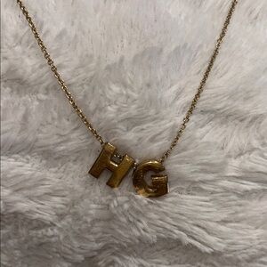 Gold Initial Necklace